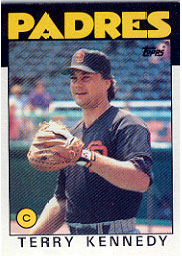 1986 Topps Baseball Cards      230     Terry Kennedy